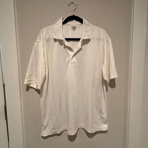 Ping Off-White Polo Shirt Large